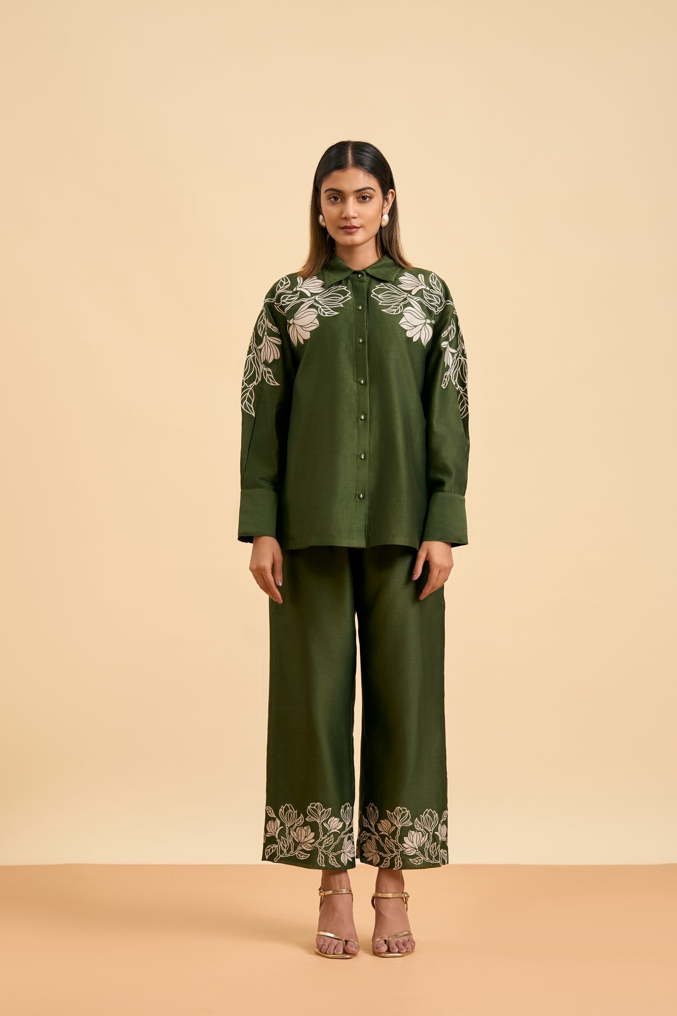 Olive Power Co-ord Set main image 0