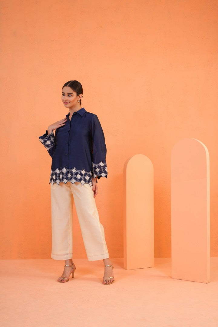 ORIGANI Blue Symphony Shirt