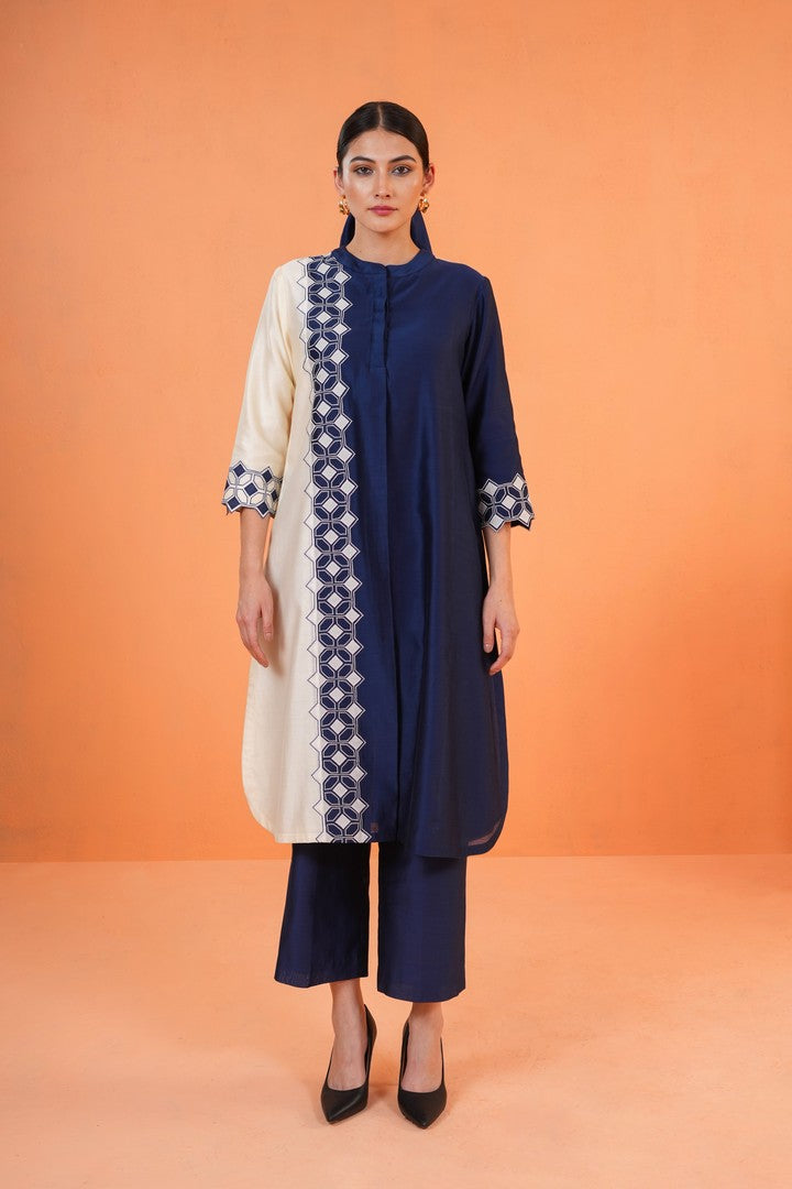 ORIGANI Blue Symphony Suit Set