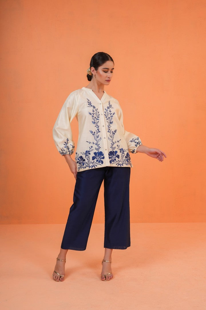 ORIGANI Blue Mirage Top