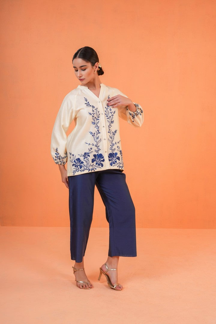 ORIGANI Blue Mirage Top