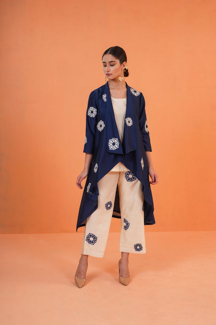 ORIGANI Blue - Ivory Celestial 3 Pcs Set