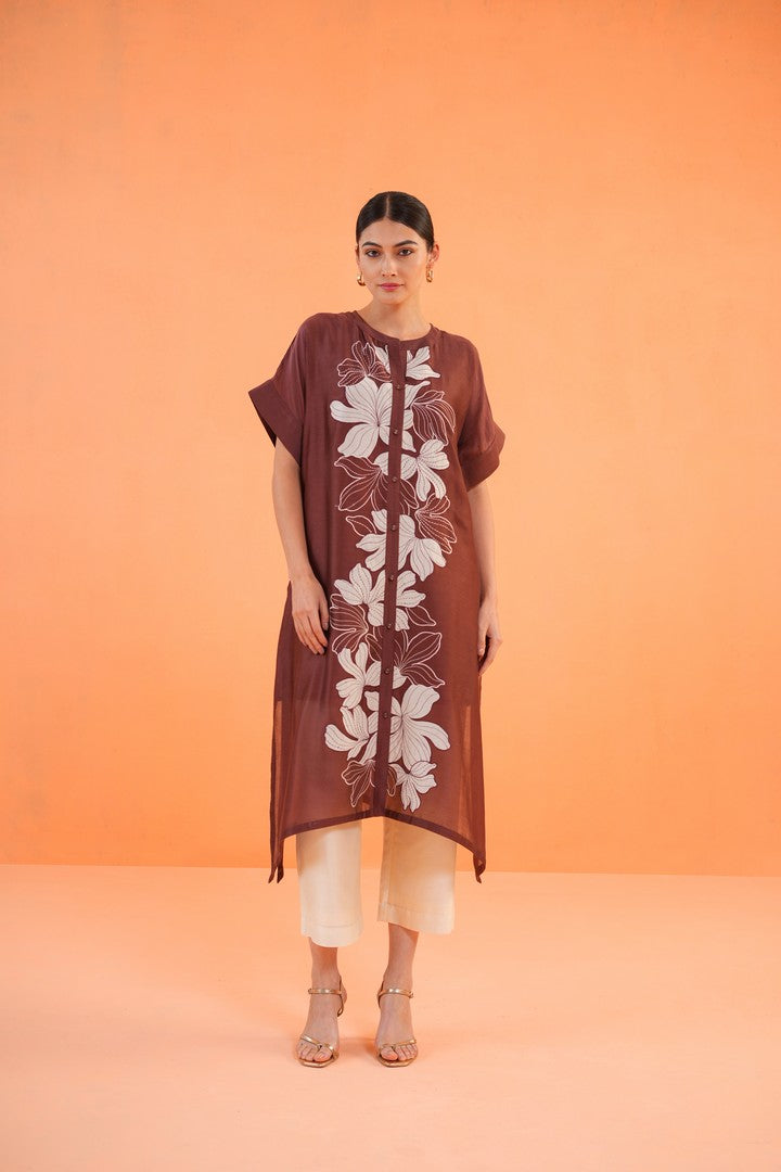 ORIGANI Brown Noir Suit set