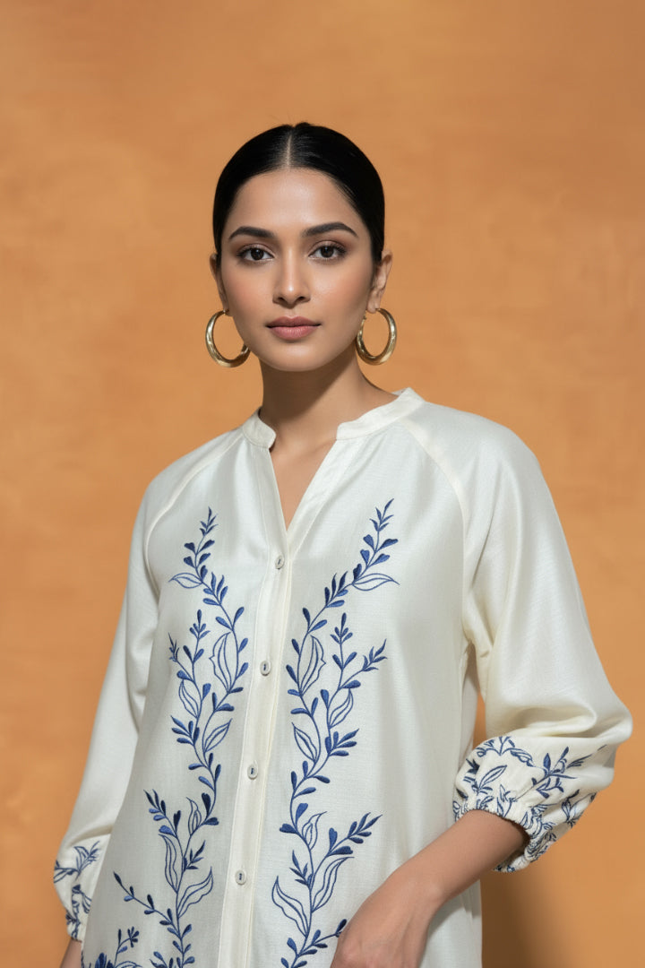 ORIGANI Blue Mirage Top