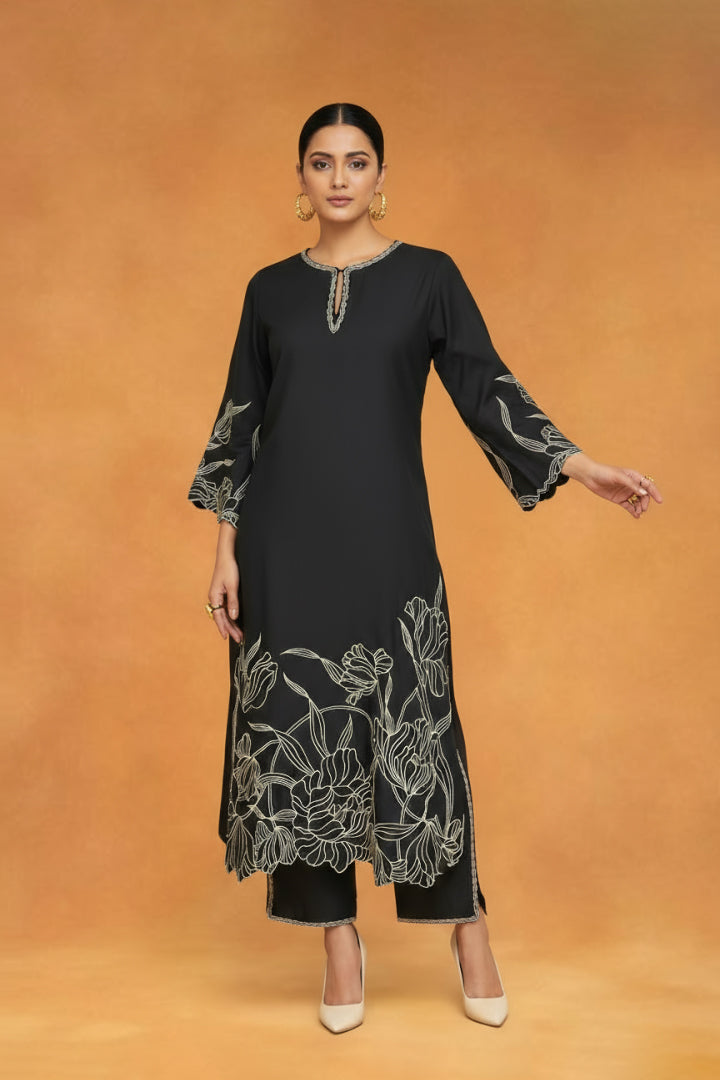 ORIGANI Black Oasis Suit Set